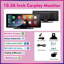 Wireless CarPlay Screen for Drivers