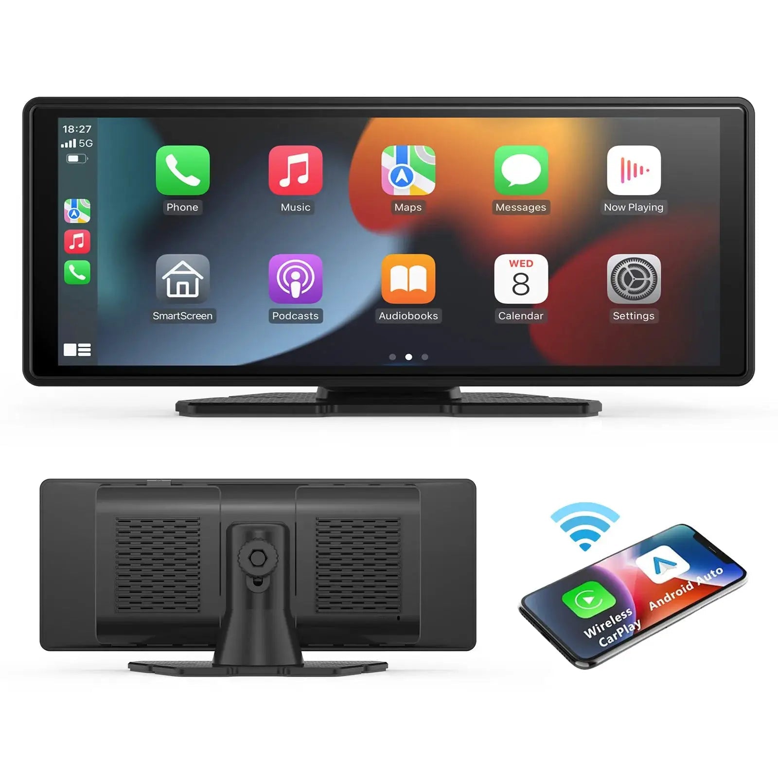 Wireless CarPlay Screen for Drivers