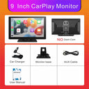 Wireless CarPlay Screen for Drivers GPS