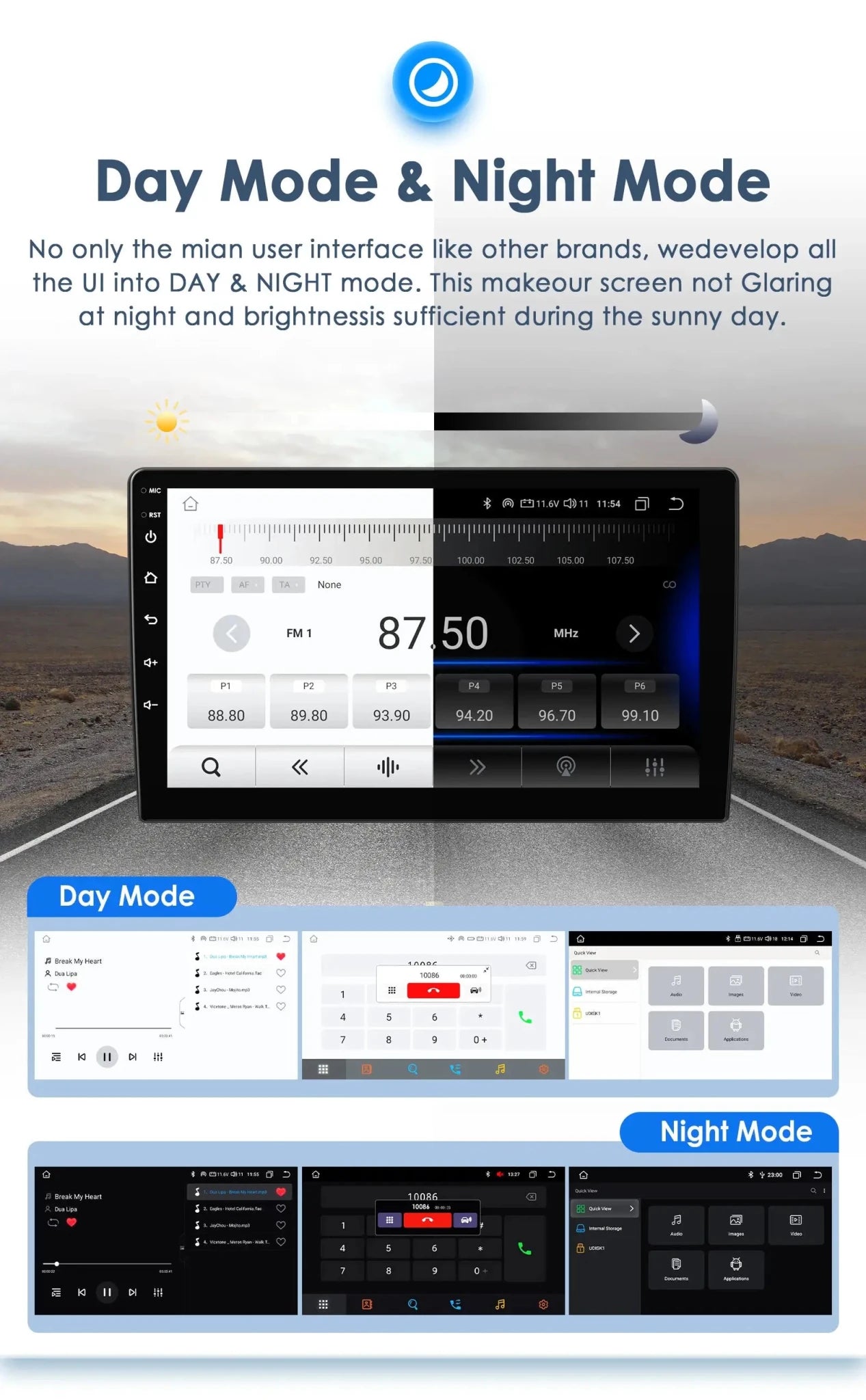 Wireless CarPlay Stereo for Ford Fiesta