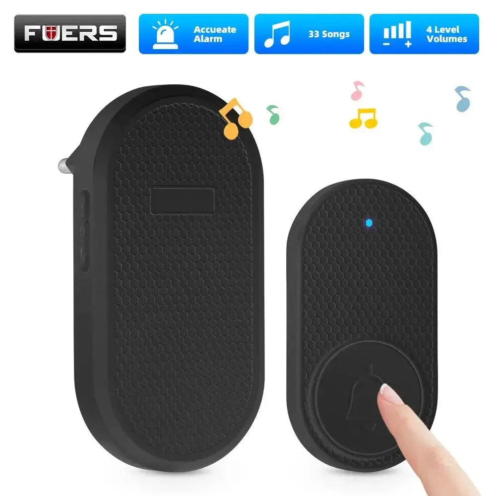 Wireless Doorbell Chime And Alarm System For Smart Home