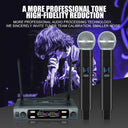 Wireless Dual Channel UHF Dynamic Mic Premium Performance