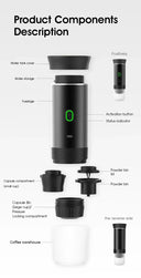 Portable Espresso Machine for Car Travel