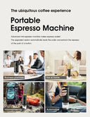 Portable Espresso Machine for Car Travel