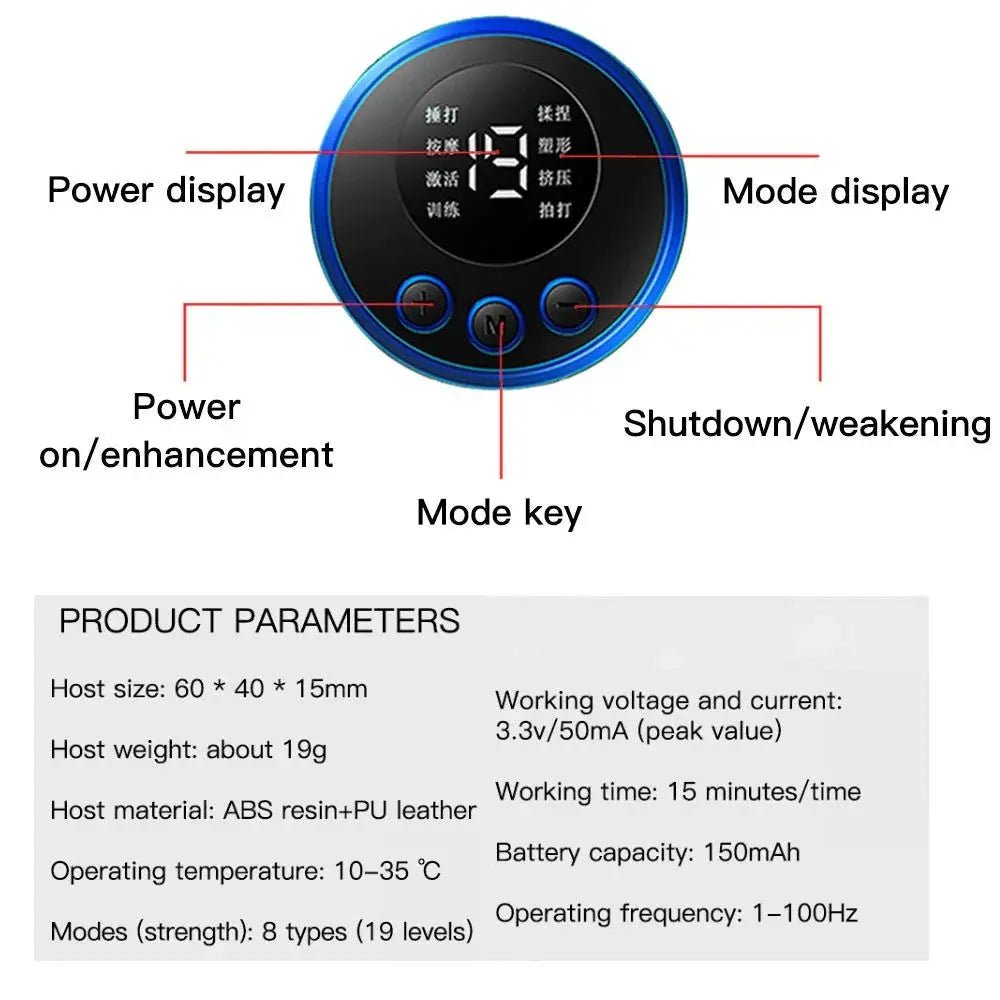 Wireless EMS Abs Trainer for Fast Toning