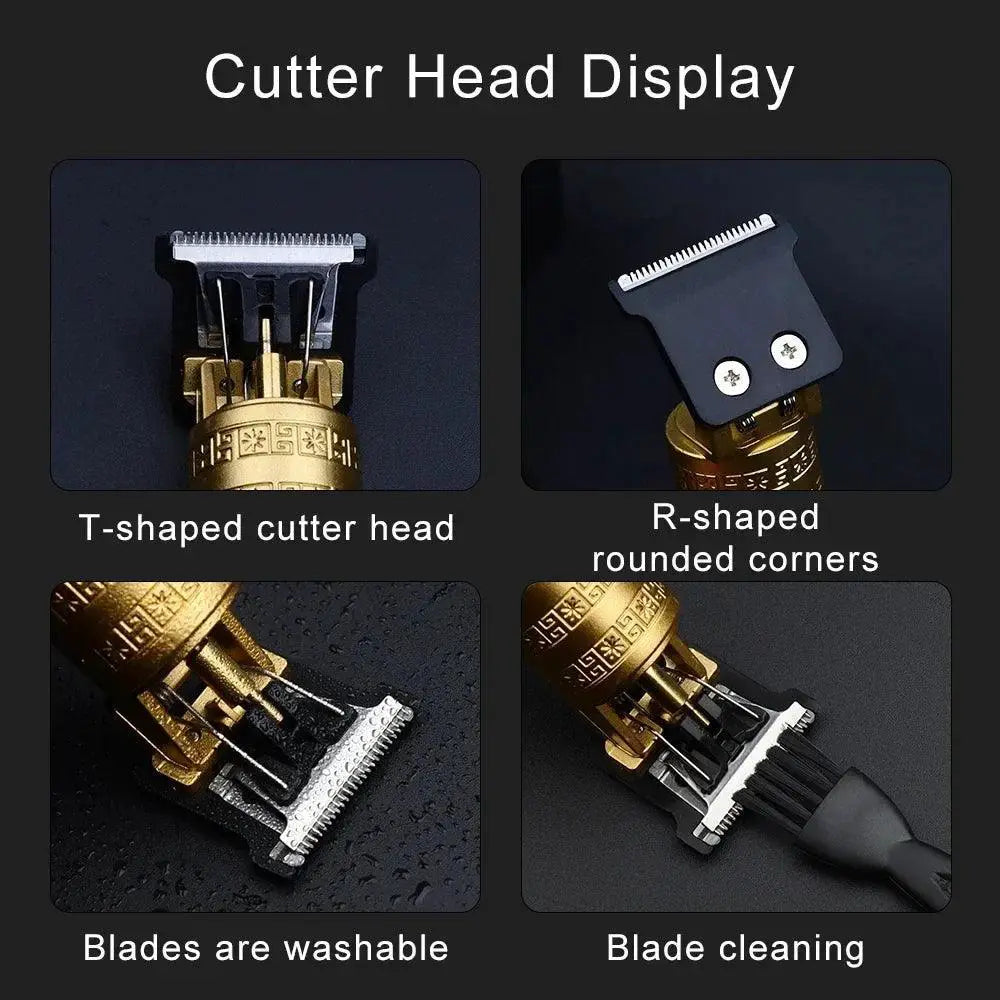 Wireless Hair Clipper For Men With Adjustable Length