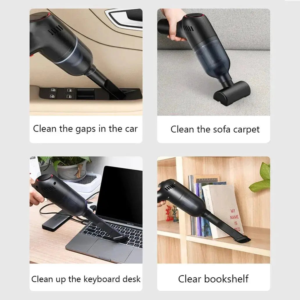 Wireless Handheld Car Vacuum Cleaner Portable Power For Home