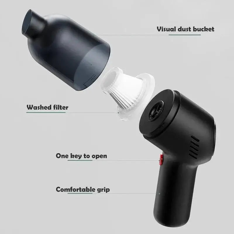 Wireless Handheld Car Vacuum Cleaner Portable Power For Home