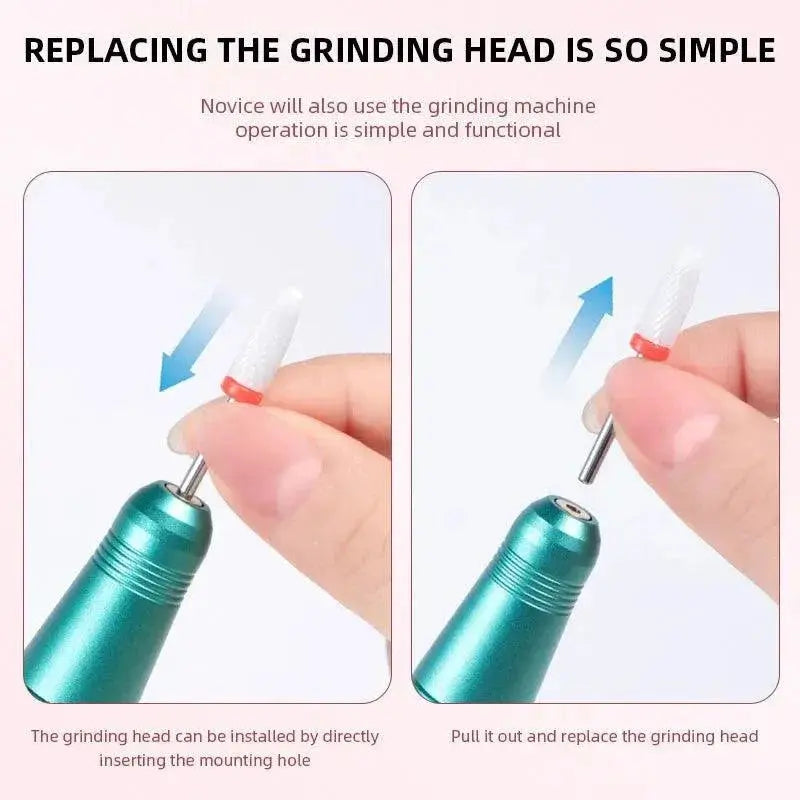 Wireless High Speed Nail Drill Pen Rechargeable Manicure Kit