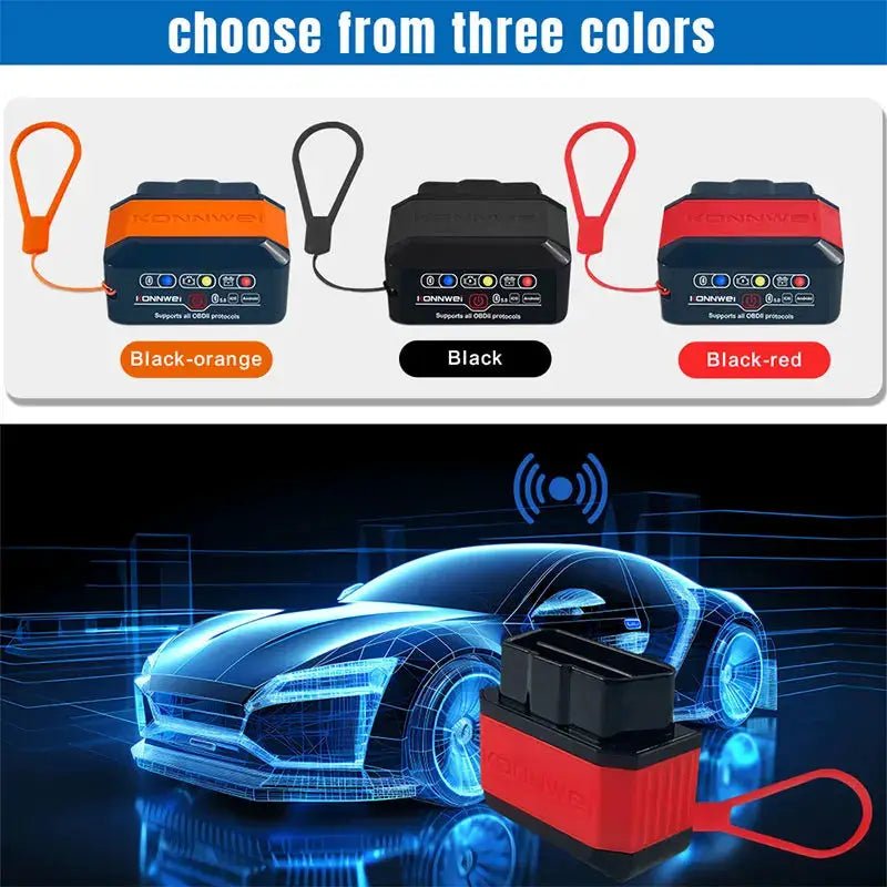 Wireless OBD2 Scanner for Android iOS