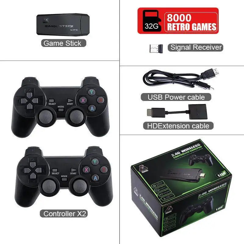 Wireless Retro Gaming Console For Ultimate Nostalgia Fun