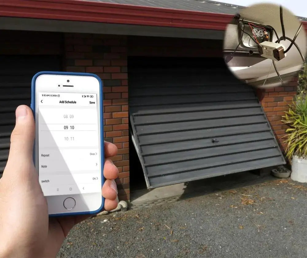 Wireless Smart Garage Opener With Alexa And Google Home