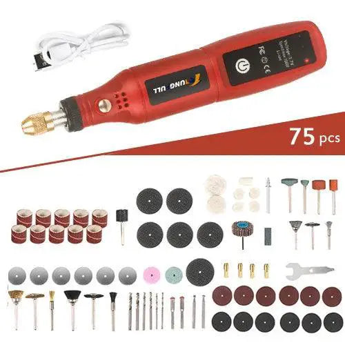 Cordless USB Mini Drill Tool Engraving — product view