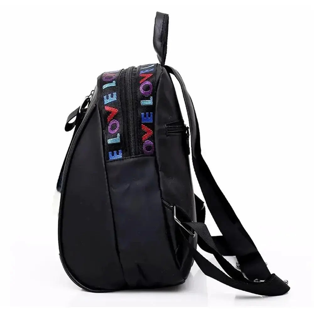 Women Mini Oxford Shoulder Backpack for Teenage Girls