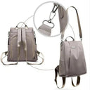 Everyday Travel Nylon Backpack for Women