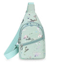 Women's Versatile Chest Bag Trendy Oxford Cloth Small Backpack