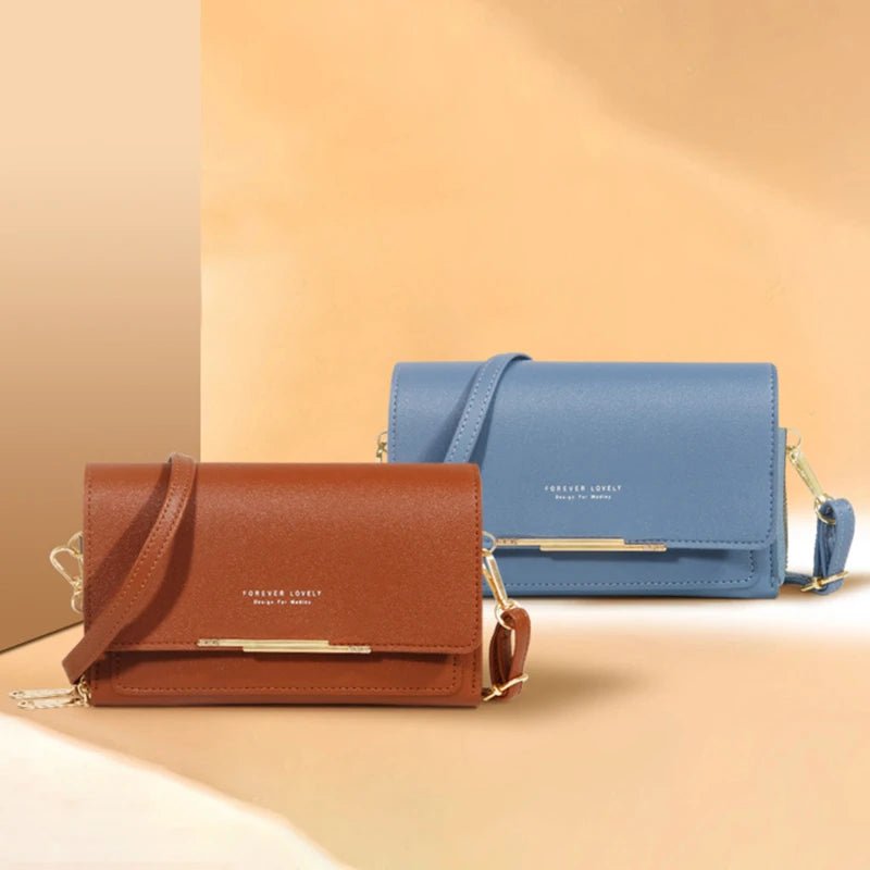 Womens Wallet Card Holder Shoulder Bag Large Capacity Crossbody Phone Pocket
