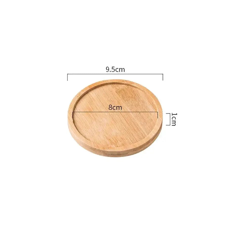 Wooden Vanity Organizer Tray For Soap Candles Jewelry