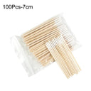 Wooden Cotton Swab Manicure Tool Set for Nail Care Kit
