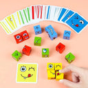 Montessori Blocks for Kids Creative Play