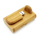 Wooden Engraved Logo USB Flash Drive Custom Wedding Gift