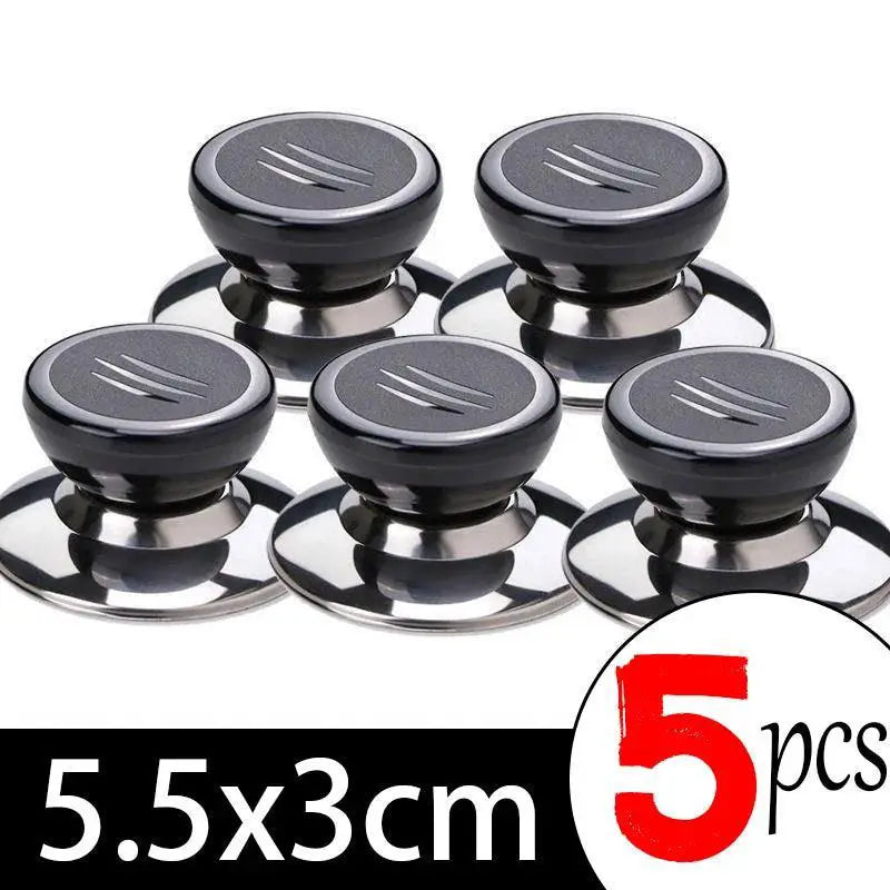 Heat-Resistant Wooden Knobs for Lids — product view