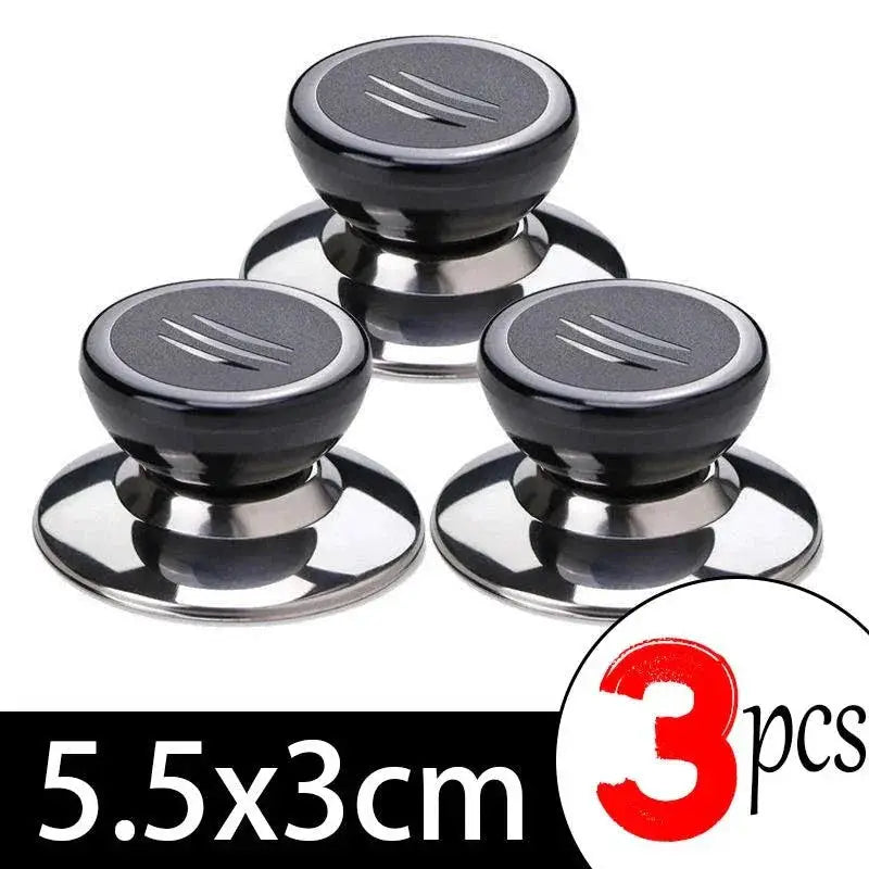 Heat-Resistant Wooden Knobs for Lids — product view