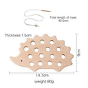 Wooden Hedgehog Toy for Kids Learning