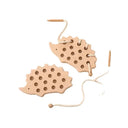 Wooden Hedgehog Toy for Kids Learning