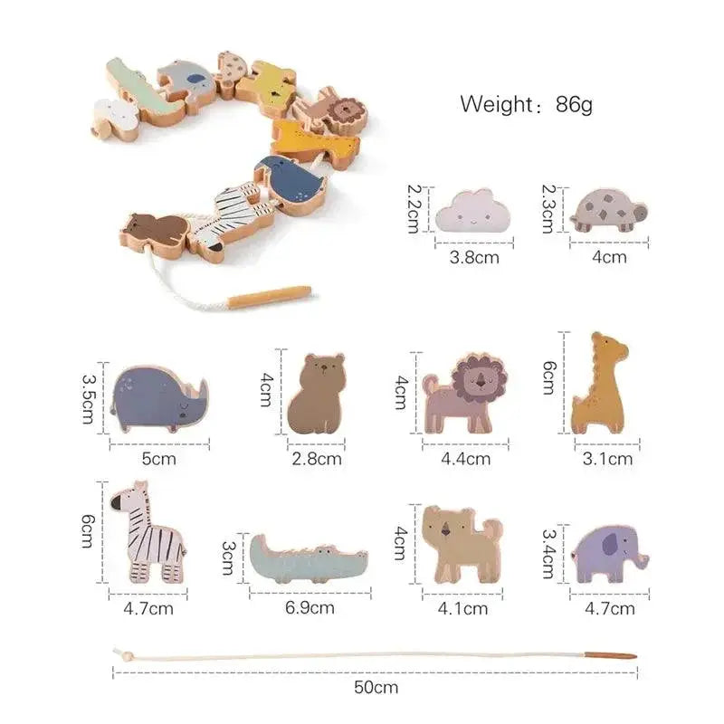 Wooden Hedgehog Montessori Toy for Interactive Learning Fun