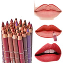 Long-Lasting Lip Liner Set for Pros