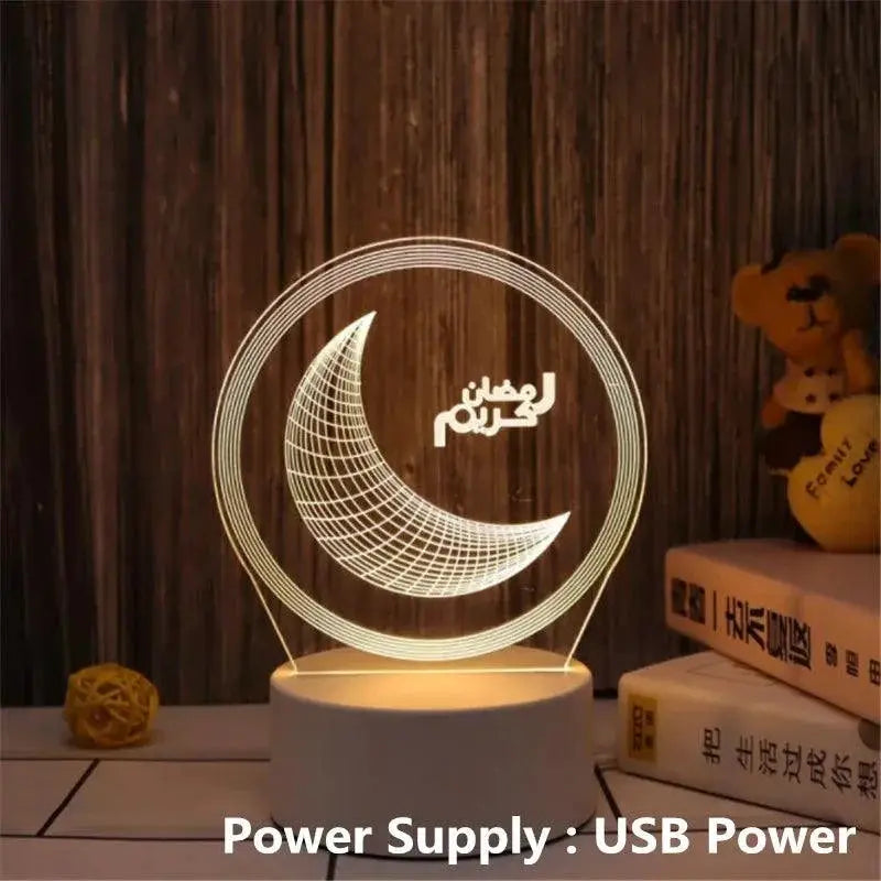 Moon Star Led Lights for Ramadan — product view
