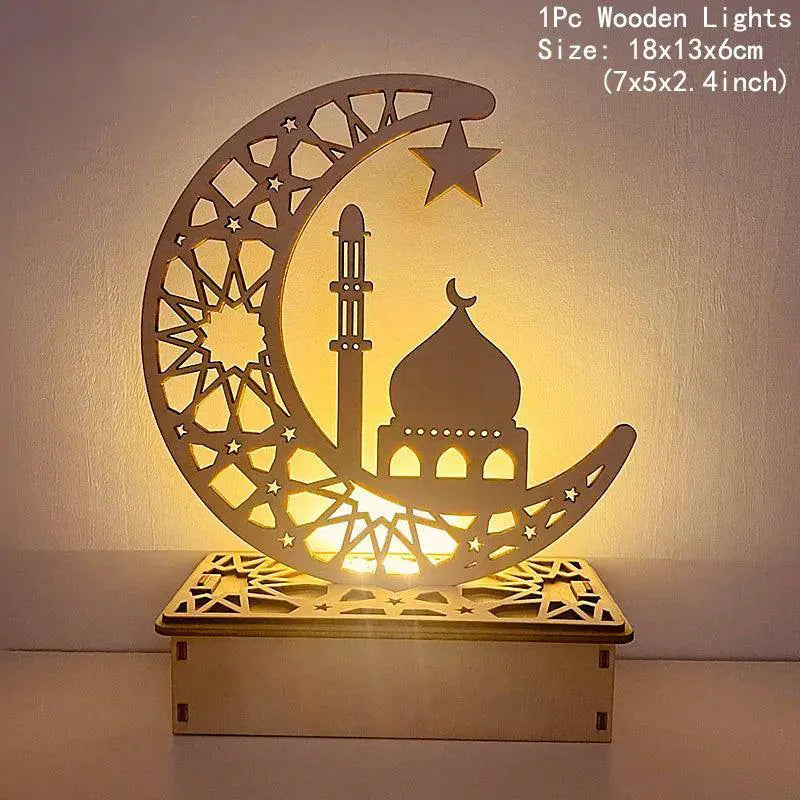Moon Star Led Lights for Ramadan — product view