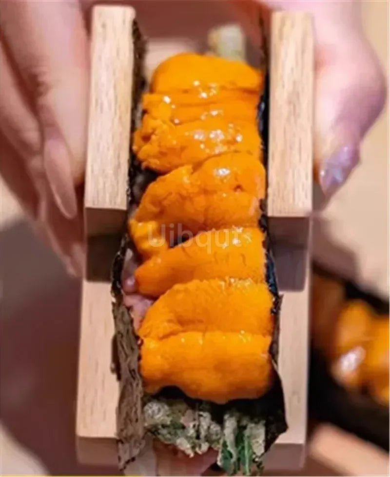 Wooden Sushi Rack Plate Stand For Sashimi And Sushi Boats Kitchen Decor For Home