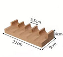 Wooden Sushi Rack Plate Stand for Home