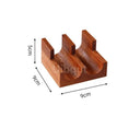 Wooden Sushi Rack Plate Stand for Home