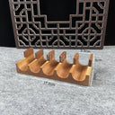 Wooden Sushi Rack Plate Stand for Home
