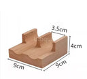 Wooden Sushi Rack Plate Stand for Home