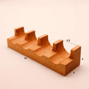 Wooden Sushi Rack Plate Stand For Sashimi And Sushi Boats Kitchen Decor For Home