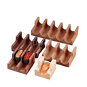 Wooden Sushi Rack Plate Stand for Home