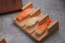 Wooden Sushi Rack Plate Stand for Home