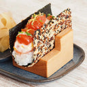 Wooden Sushi Rack Plate Stand for Home