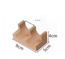 Wooden Sushi Rack Plate Stand for Home