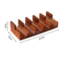 Wooden Sushi Rack Plate Stand for Home