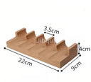 Wooden Sushi Rack Plate Stand for Home