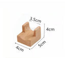 Wooden Sushi Rack Plate Stand for Home