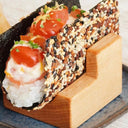 Wooden Sushi Rack Plate Stand for Home