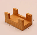 Wooden Sushi Rack Plate Stand for Home