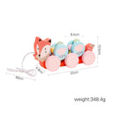 Wooden Train Montessori Educational Toy Set Sparks Imagination