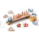Wooden Train Montessori Educational Toy Set Sparks Imagination